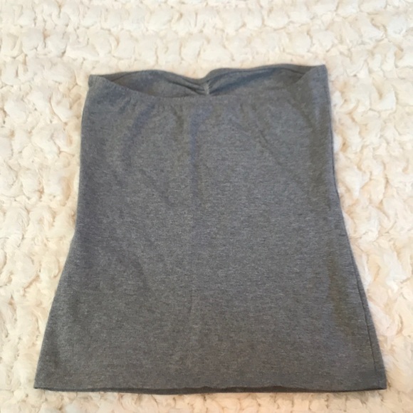 Strapless Gray Basic - Picture 2 of 2